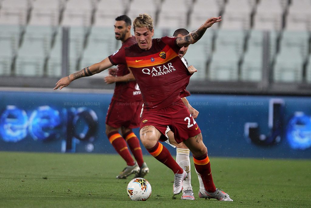 ZANIOLO TRATTENUTO INUTILMENTE JUVE ROMA