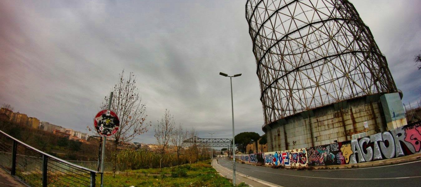 Ponte della scienza e gazometro 2