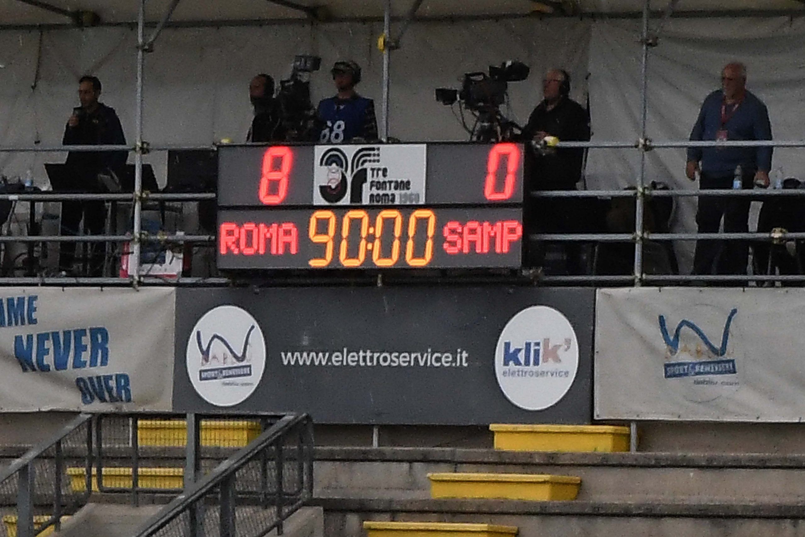 ROMA FEMM in Champions 8a0 alla Samp scaled