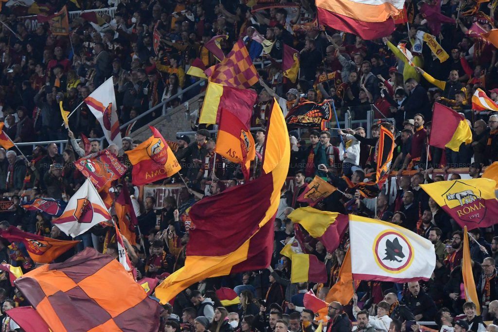 ROMA LEICESTER Tifo roma