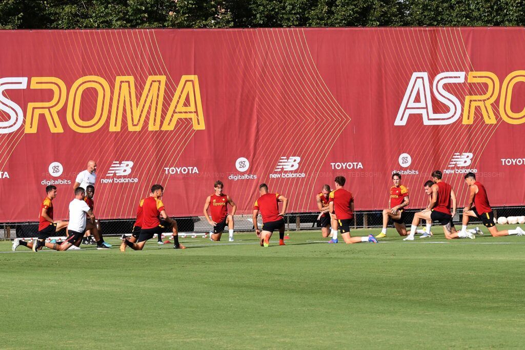 Allenamento a trigoria 3 1