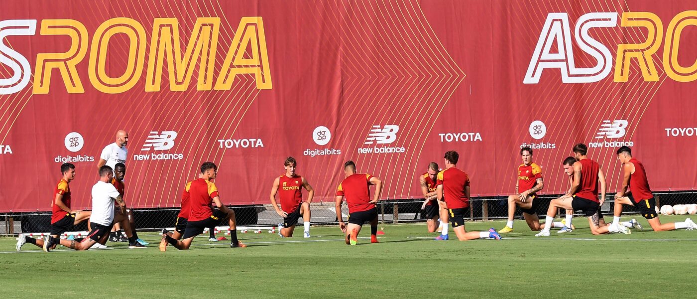 Allenamento a trigoria 3 1