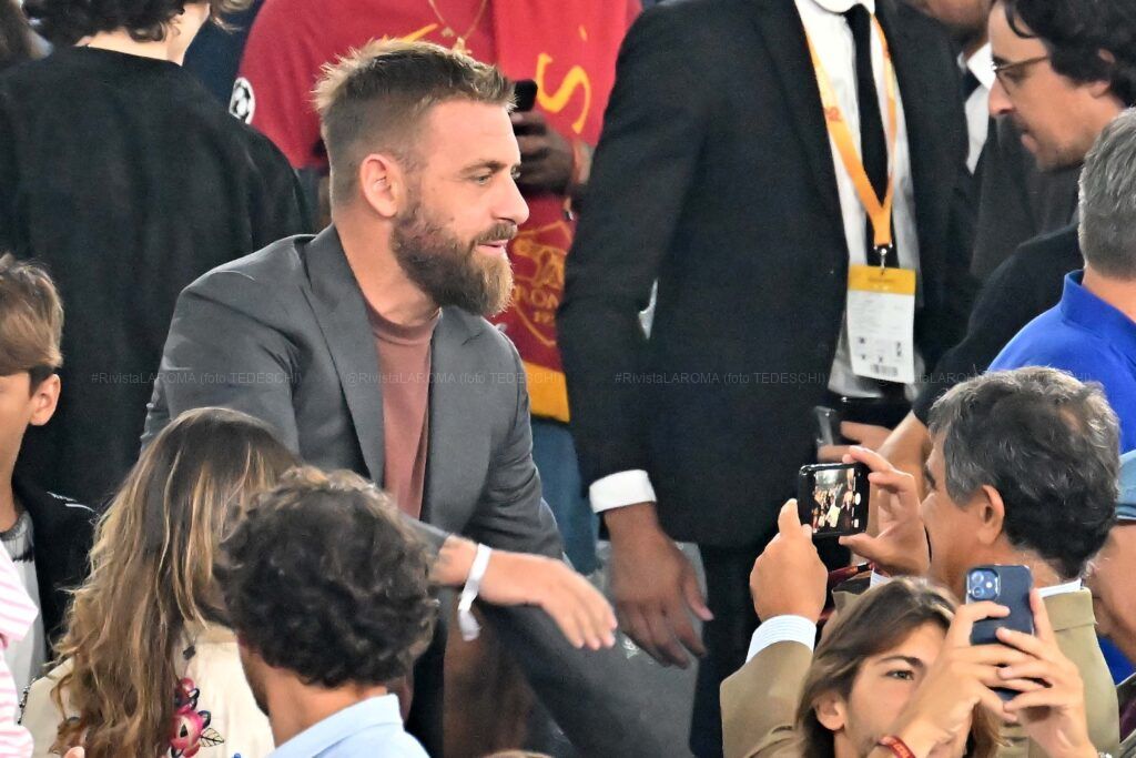 Rm Monza DE ROSSI in tribuna