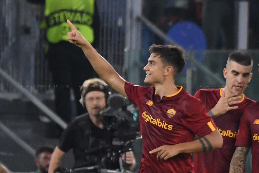 ROMA BETIS. DYBALA DOPO GOL 2