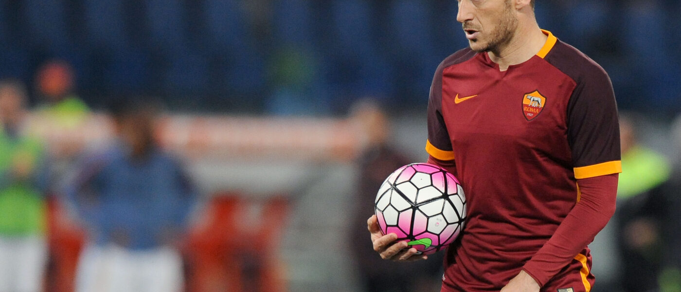 TOTTI PRIMA DEL RIGORE ROMA TO