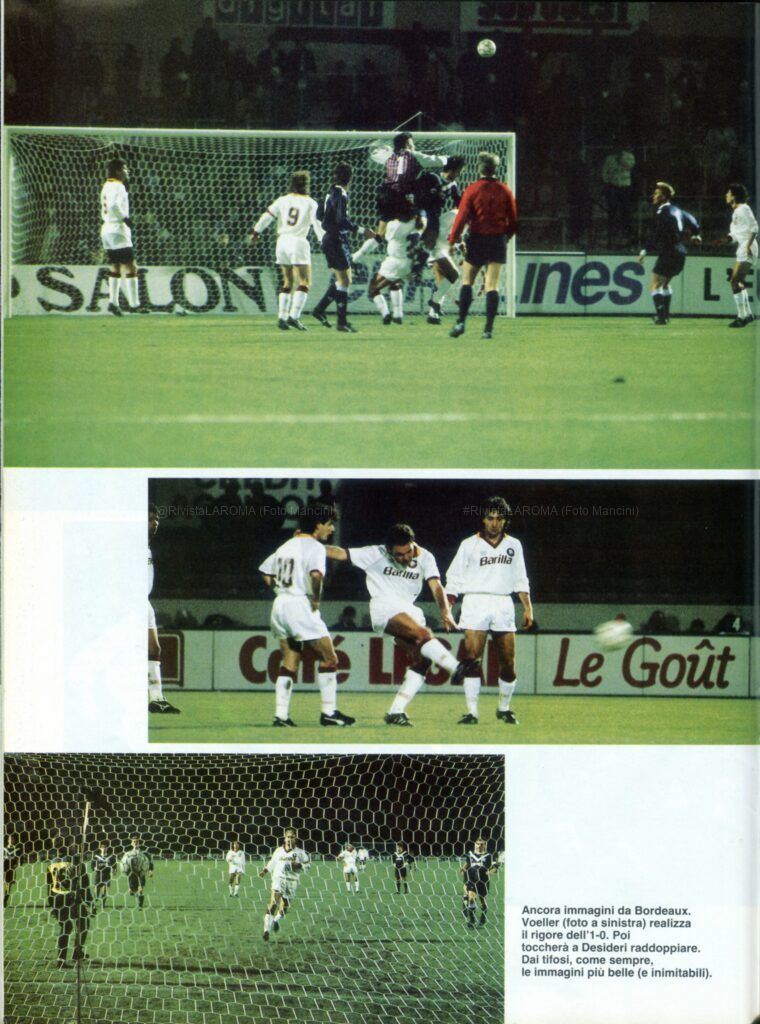 LaRoma 078 032 coppa uefa 1990 12 12 bordeaux roma 0 2