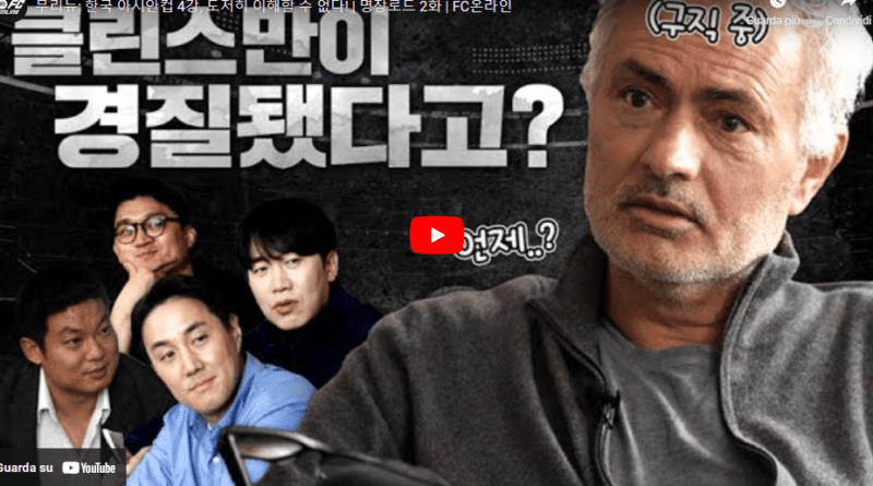 mourinho korea