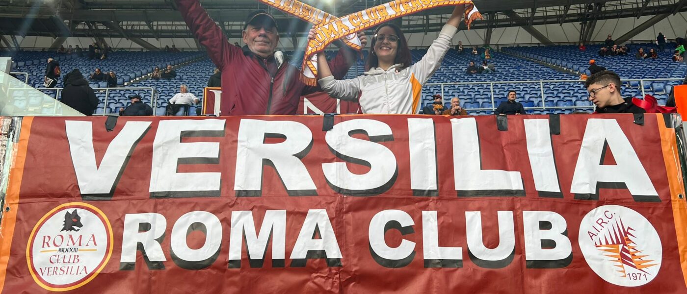 striscione roma leverkusen