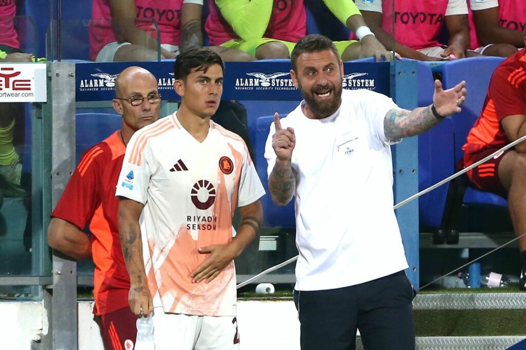 2024-08-18 roma-cagliari dybala de rossi