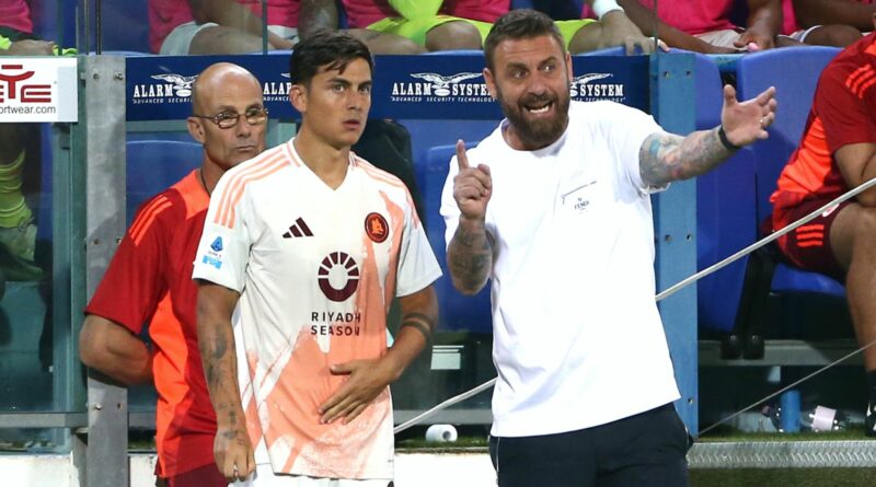 2024-08-18 roma-cagliari dybala de rossi