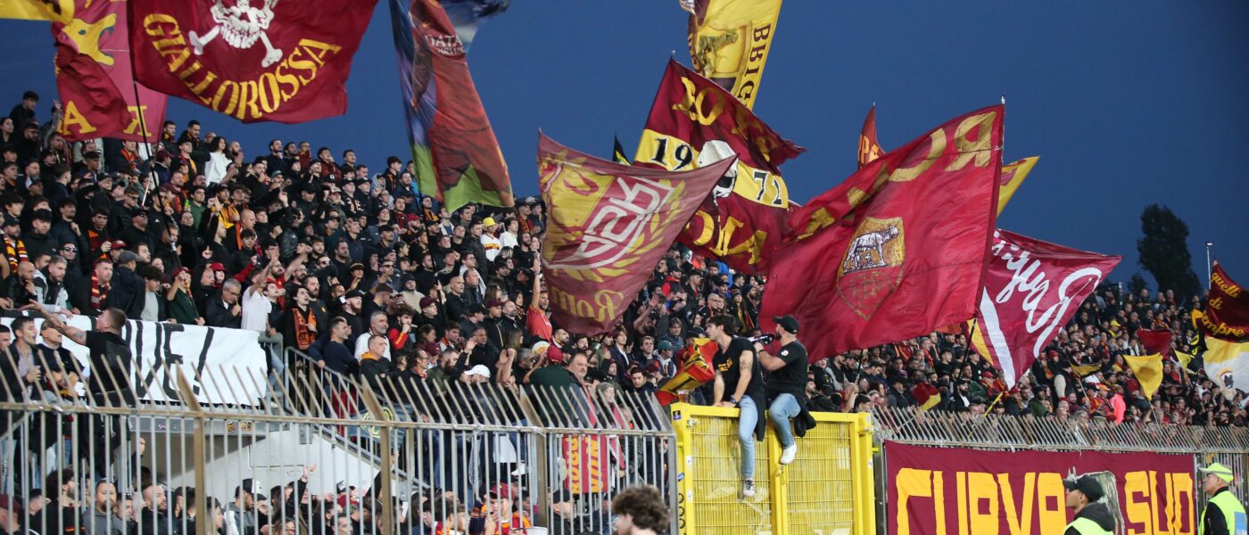 2024-10-06 monza-roma tifo settore ospiti