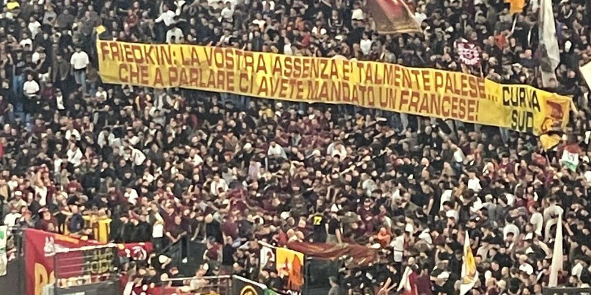 2024-10-20 roma-inter curva sud protesta