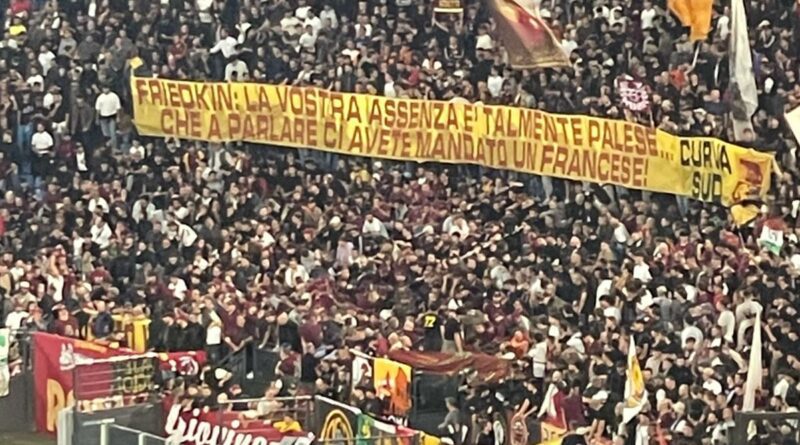 2024-10-20 roma-inter curva sud protesta