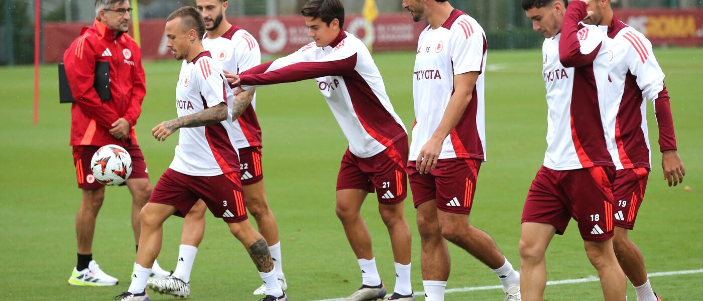 2024-10-23 allenamento trigoria gruppo dybala