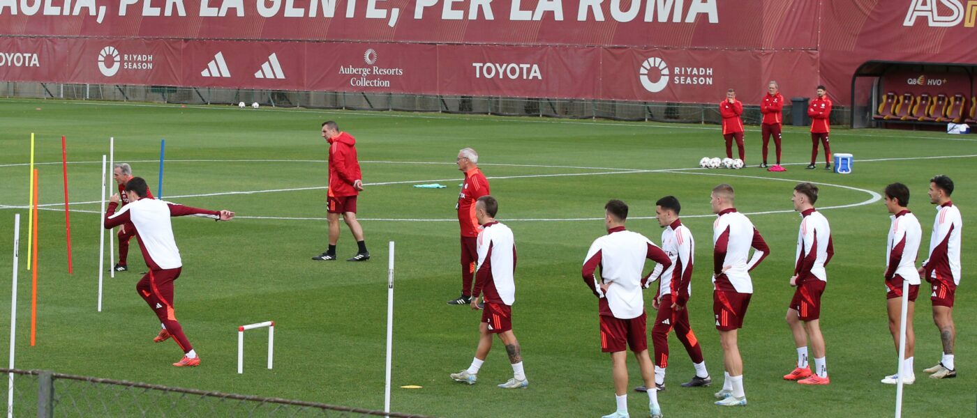 2024-11-27 allenamento trigoria Ranieri