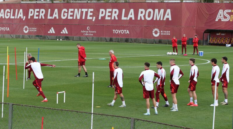 2024-11-27 allenamento trigoria Ranieri