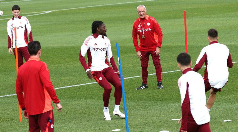 2024-11-27 allenamento trigoria Ranieri