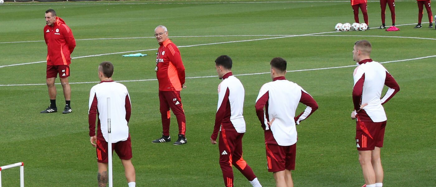 2024-11-27 allenamento trigoria Ranieri