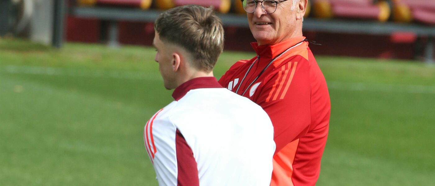 2024-11-27 allenamento trigoria Ranieri Saelemaker