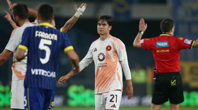 2024-11-03 verona-roma delusione dybala