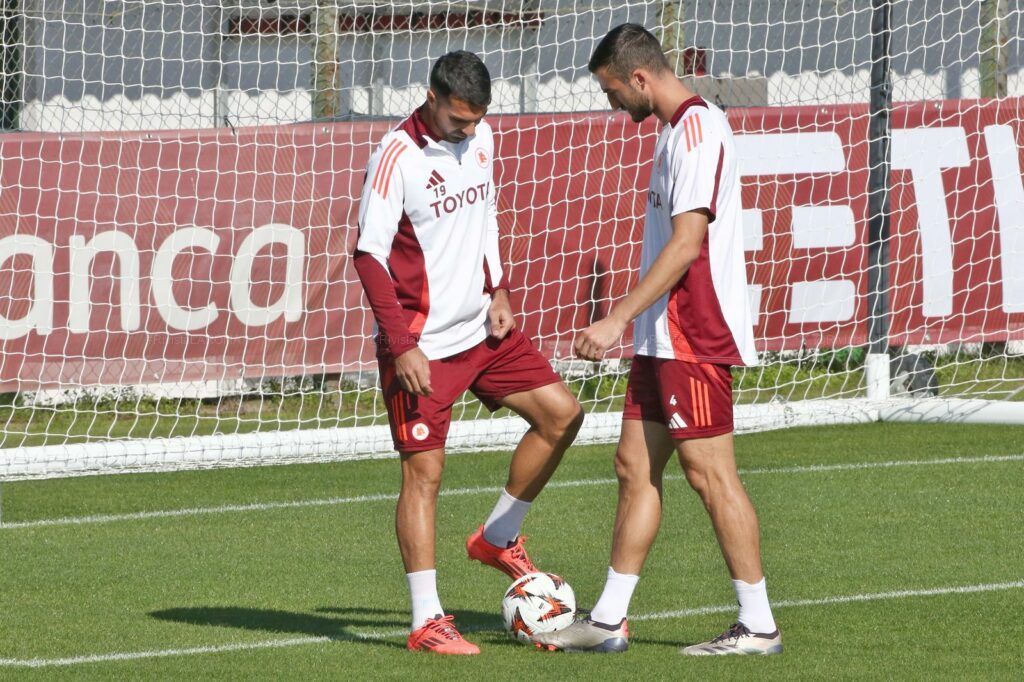 2024-11-*06 allenamento trigoria celik cristante