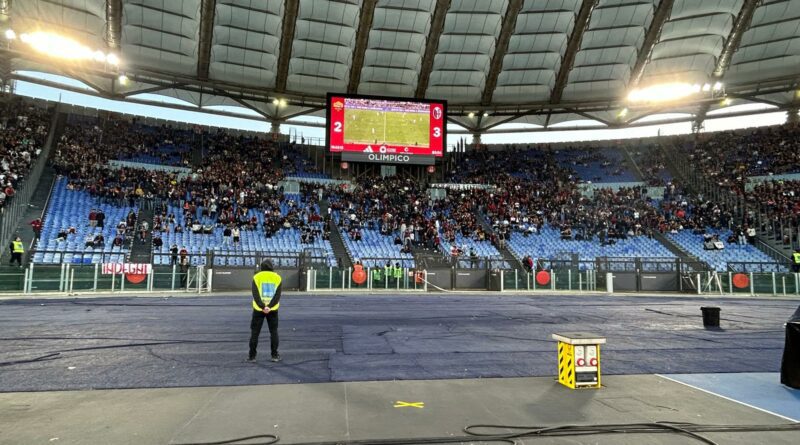 2024-11-10 roma-bologna delusione curva stadio olimpico