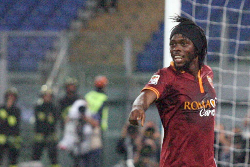 ROMA BOLOGNA DOPO GOL GERVINHO 12