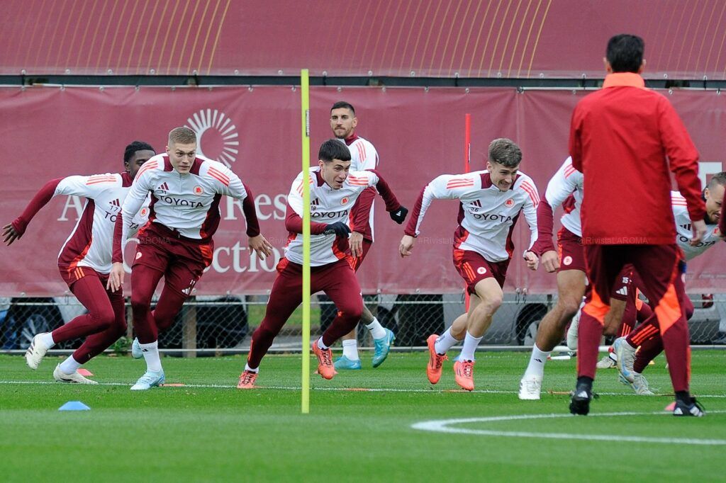 2024-12-11 allenamento trigoria