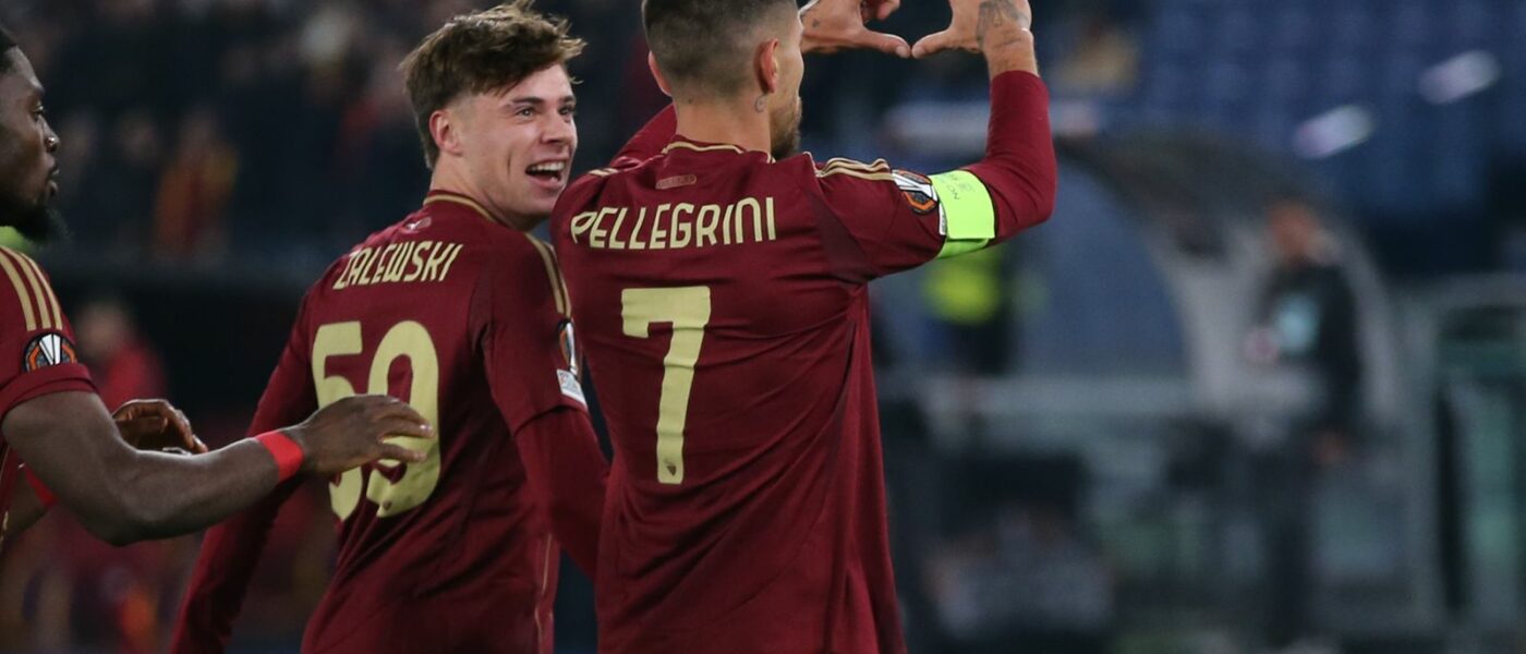 2024-12-13 ROMA-BRAGA pellegrini gol