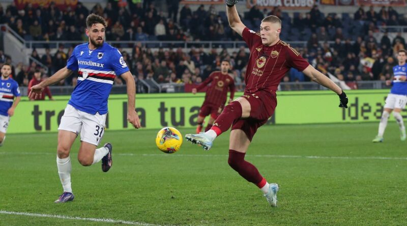 2024-12-18 roma-sampdoria dovbyk gol