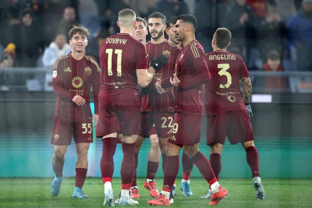 2024-12-18 roma-sampdoria gol esultanza dovbyk