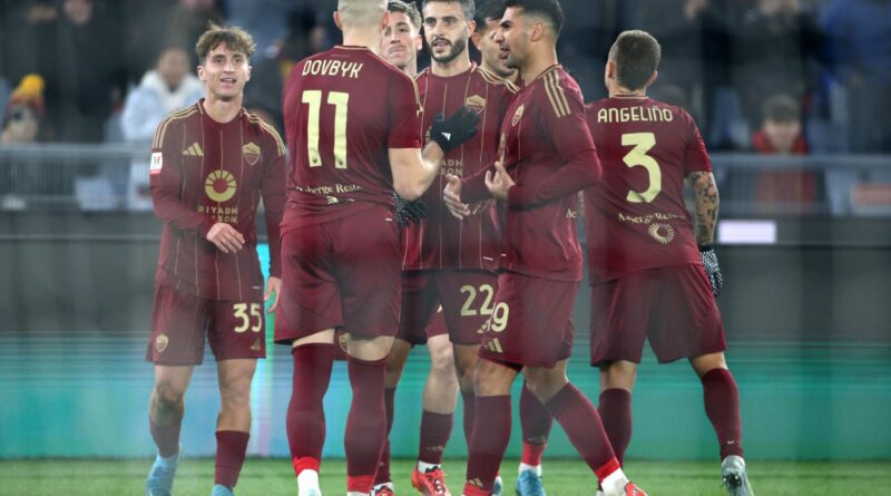 2024-12-18 roma-sampdoria gol esultanza dovbyk