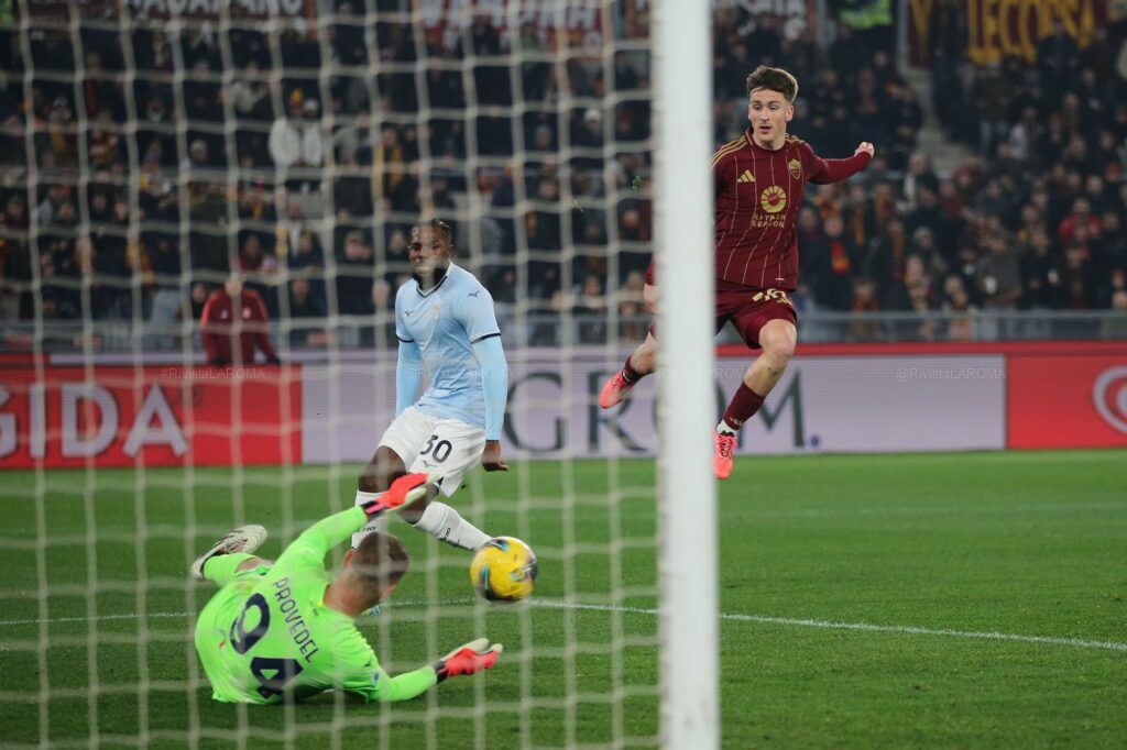 2025-01-05 derby roma-lazio saelemaekers gol