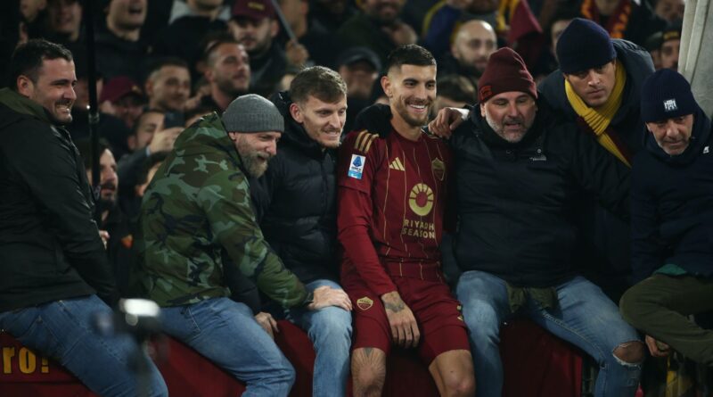 2025-01-05 derby roma-lazio pellegrini curva