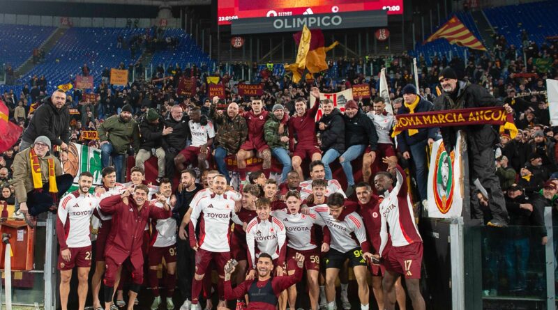 2025-01-05 derby roma-lazio esultanza