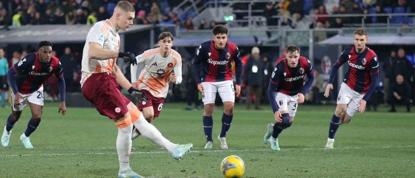 2025-01-12 BOLOGNA-ROMA dovbyk gol