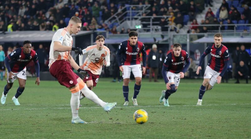 2025-01-12 BOLOGNA-ROMA dovbyk gol