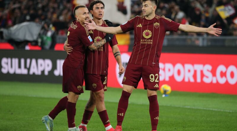 2025-01-17 roma-genoa esultanza el shaarawy