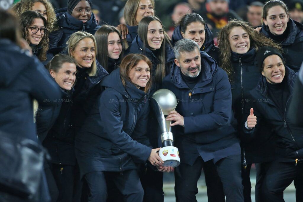 2025-01-17 roma-genoa esultanza FEMMINILE