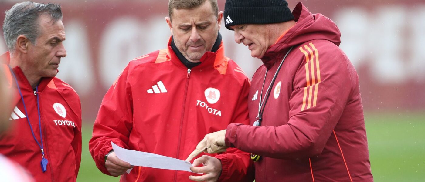 2025-01-22 allenamento trigoria ranieri