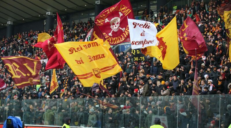 2025-01-26 UDINESE-ROMA tifo settore ospiti