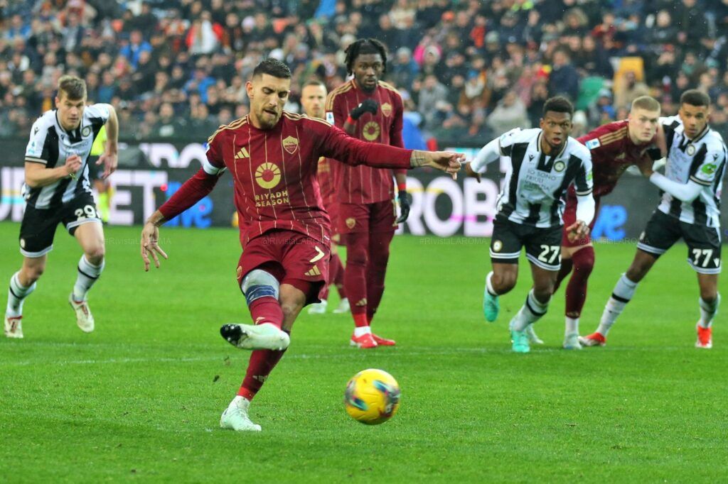 2025-01-26 UDINESE-ROMA pellegrini gol