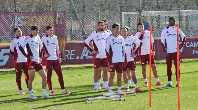 2025-01-29 allenamento trigoria